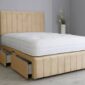 Upholstered Panel Bed